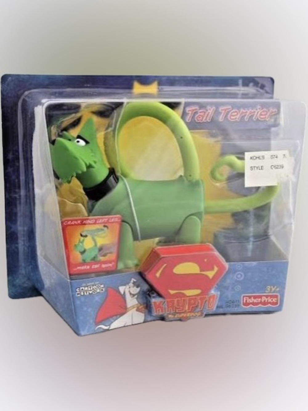 Krypto The Superdog Green Tail Terrier